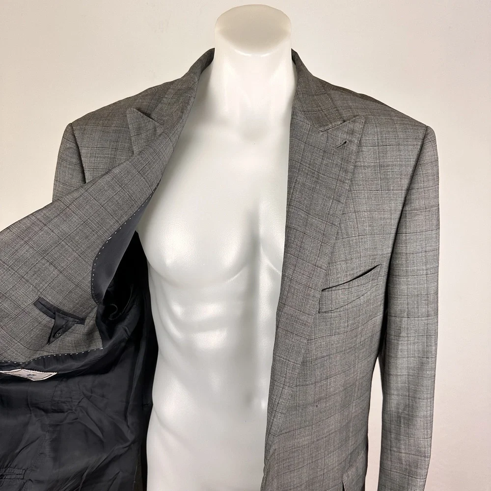 Peter Millar Soft Virgin Wool Sport Jacket Size 44 Tall